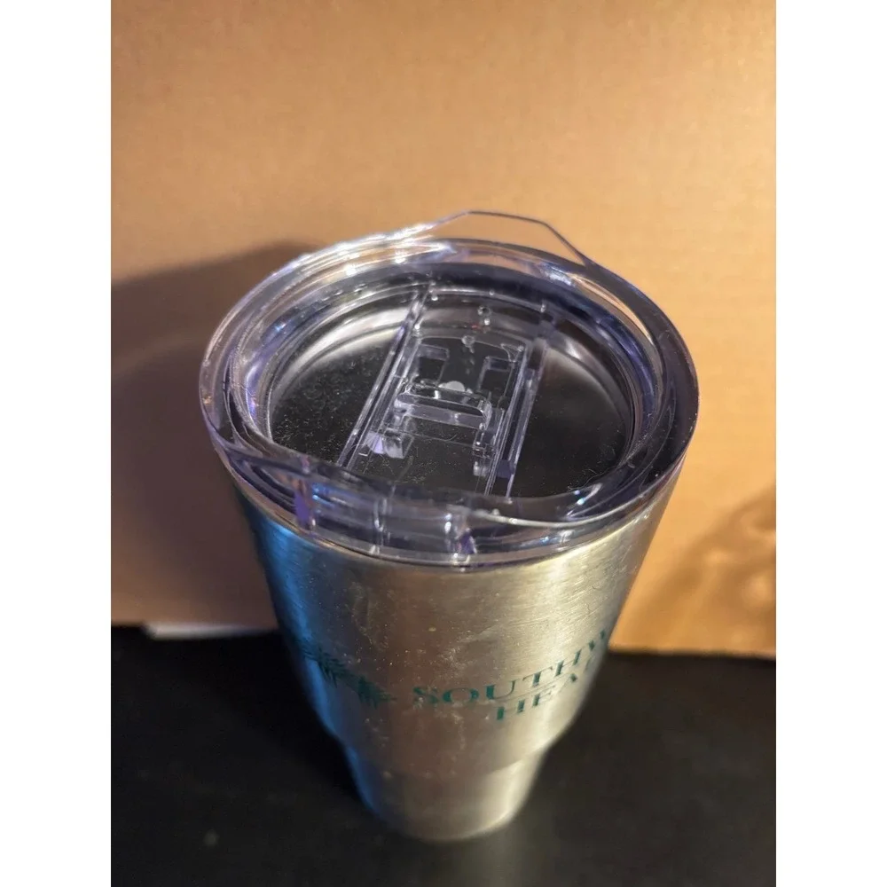 Stainless Steel Insulated Tumbler Silver 30 oz Southwoods Health